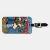 Vincent van Gogh - Vaas met korenbloemen & klaproz Bagagelabel (Voorkant horizontaal)