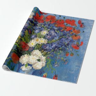 Vincent van Gogh - Vaas met korenbloemen & klaproz Cadeaupapier
