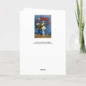Vincent van Gogh - Vaas met korenbloemen & klaproz Kaart (Achterkant)