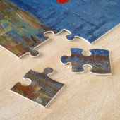 Vincent van Gogh - Vaas met korenbloemen & klaproz Legpuzzel (Zijkant)