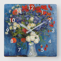 Vincent van Gogh - Vaas met korenbloemen & klaproz
