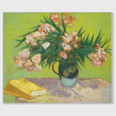 Vincent Van Gogh Vaas met Oleanders en Boeken Cadeaupapier (Vlak)
