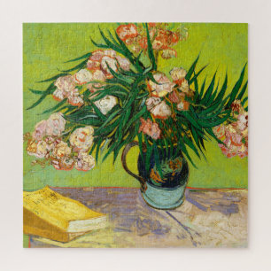 Vincent Van Gogh Vaas Met Oleanders En Boeken Legpuzzel