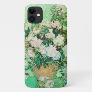 Vincent Van Gogh Vaas met Roze Rozen Fijne Kunst Case-Mate iPhone Case