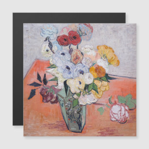 Vincent van Gogh - Vaas met rozen & anemoon