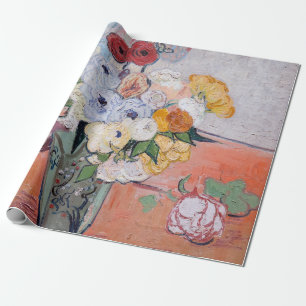 Vincent van Gogh - Vaas met rozen & anemoon Cadeaupapier