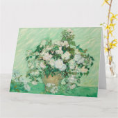 Vincent van Gogh, Vaas met Rozen, Rozen in de vaas Kaart (Gele Bloem)