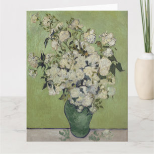 Vincent van Gogh, Vaas met Rozen, Rozen in de vaas Kaart