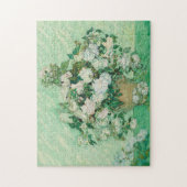 Vincent van Gogh, Vaas met Rozen, Rozen in de vaas Legpuzzel (Verticaal)