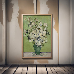 Vincent van Gogh, Vaas met Rozen, Rozen in de vaas Poster