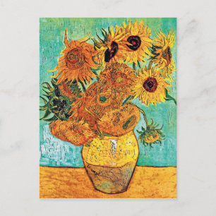 Vincent Van Gogh - Vaas met twaalf zonnebloemen Briefkaart