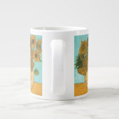 Vincent van Gogh - Vaas met twaalf zonnebloemen Grote Koffiekop (Achterkant)