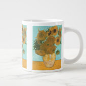 Vincent van Gogh - Vaas met twaalf zonnebloemen Grote Koffiekop (Rechts)