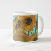Vincent van Gogh - Vaas met twaalf zonnebloemen Grote Koffiekop (Voorkant rechts)