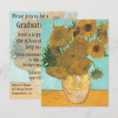 Vincent van Gogh - Vaas met twaalf zonnebloemen Kaart (Voorkant / Achterkant)