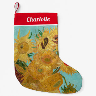Vincent Van Gogh - Vaas met twaalf zonnebloemen Kleine Kerstsok