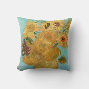 Vincent Van Gogh - Vaas met twaalf zonnebloemen Kussen