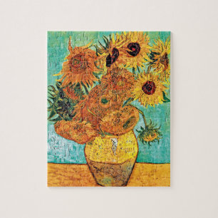 Vincent Van Gogh - Vaas met twaalf zonnebloemen Legpuzzel