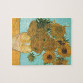 Vincent van Gogh - Vaas met twaalf zonnebloemen Legpuzzel (Horizontaal)