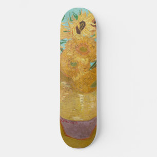 Vincent Van Gogh - Vaas met twaalf zonnebloemen Persoonlijk Skateboard