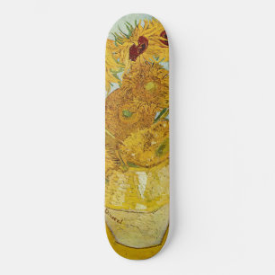 Vincent Van Gogh - Vaas met twaalf zonnebloemen Persoonlijk Skateboard