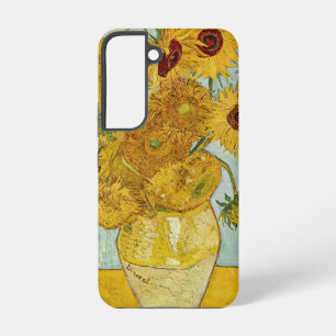 Vincent Van Gogh - Vaas met twaalf zonnebloemen Samsung Galaxy Hoesje