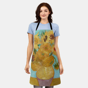 Vincent Van Gogh - Vaas met twaalf zonnebloemen Schort