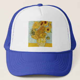 Vincent Van Gogh - Vaas met twaalf zonnebloemen Trucker Pet