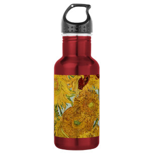 Vincent Van Gogh - Vaas met twaalf zonnebloemen Waterfles