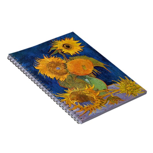 Vincent van Gogh - Vaas met vijf zonnebloemen Notitieboek (Rechterzijde)