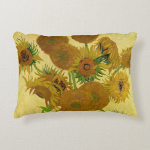Vincent van Gogh - Vaas met vijftien zonnebloemen Accent Kussen