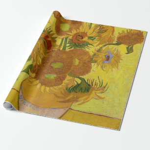 Vincent van Gogh - Vaas met vijftien zonnebloemen Cadeaupapier