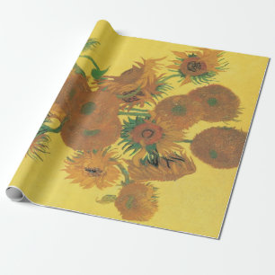 Vincent van Gogh - Vaas met vijftien zonnebloemen Cadeaupapier