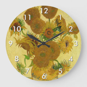 Vincent van Gogh - Vaas met vijftien zonnebloemen Grote Klok