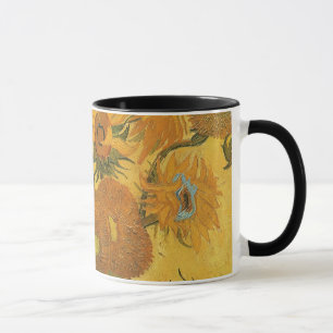Vincent van Gogh - Vaas met vijftien zonnebloemen Mok