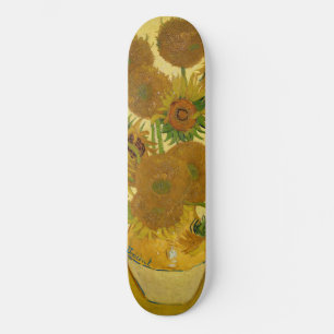 Vincent van Gogh - Vaas met vijftien zonnebloemen Persoonlijk Skateboard