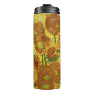 Vincent van Gogh - Vaas met vijftien zonnebloemen Thermosbeker