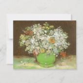 Vincent van Gogh - Vaas met Zinnia's en bloemen (Voorkant)