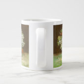 Vincent van Gogh - Vaas met Zinnia's en bloemen Grote Koffiekop (Achterkant)