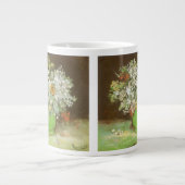 Vincent van Gogh - Vaas met Zinnia's en bloemen Grote Koffiekop (Voorkant)