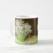 Vincent van Gogh - Vaas met zinnias en bloemen Koffiemok (Voorkant links)