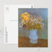 Vincent van Gogh Vaas van Lilacs, Daisies, Anemone Briefkaart (Voorkant / Achterkant)
