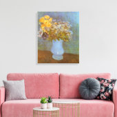 Vincent van Gogh Vaas van Lilacs, Daisies, Anemone Canvas Afdruk (Insitu (Woonkamer))