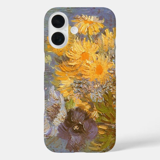 Vincent van Gogh Vaas van Lilacs, Daisies, Anemone Case-Mate iPhone Case (Achterkant)
