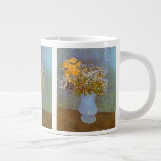 Vincent van Gogh Vaas van Lilacs, Daisies, Anemone Grote Koffiekop (Rechts)