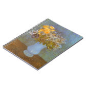 Vincent van Gogh Vaas van Lilacs, Daisies, Anemone Notitieboek (Linkerzijde)