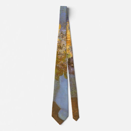 Vincent van Gogh Vaas van Lilacs, Daisies, Anemone Stropdas (Voorkant)