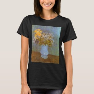Vincent van Gogh Vaas van Lilacs, Daisies, Anemone T-shirt