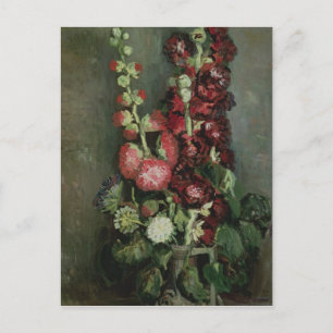 Vincent van Gogh Vaas van Stokrozen, 1886 Briefkaart