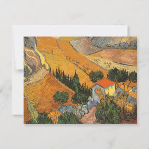 Vincent van Gogh - Vallei met ploeger